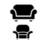 sofas y sillones estilo nordicos, muebles nordicos, salon nordico