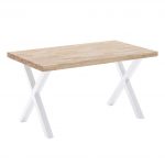 mesas de comedor estilo nordico extensibles, de madera, modernas, redondas baratas de madera