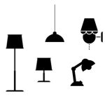 iluminacion nordica, lamparas de techo pie mesa pared estilo nordico comedor salon cocina habtacion nordico